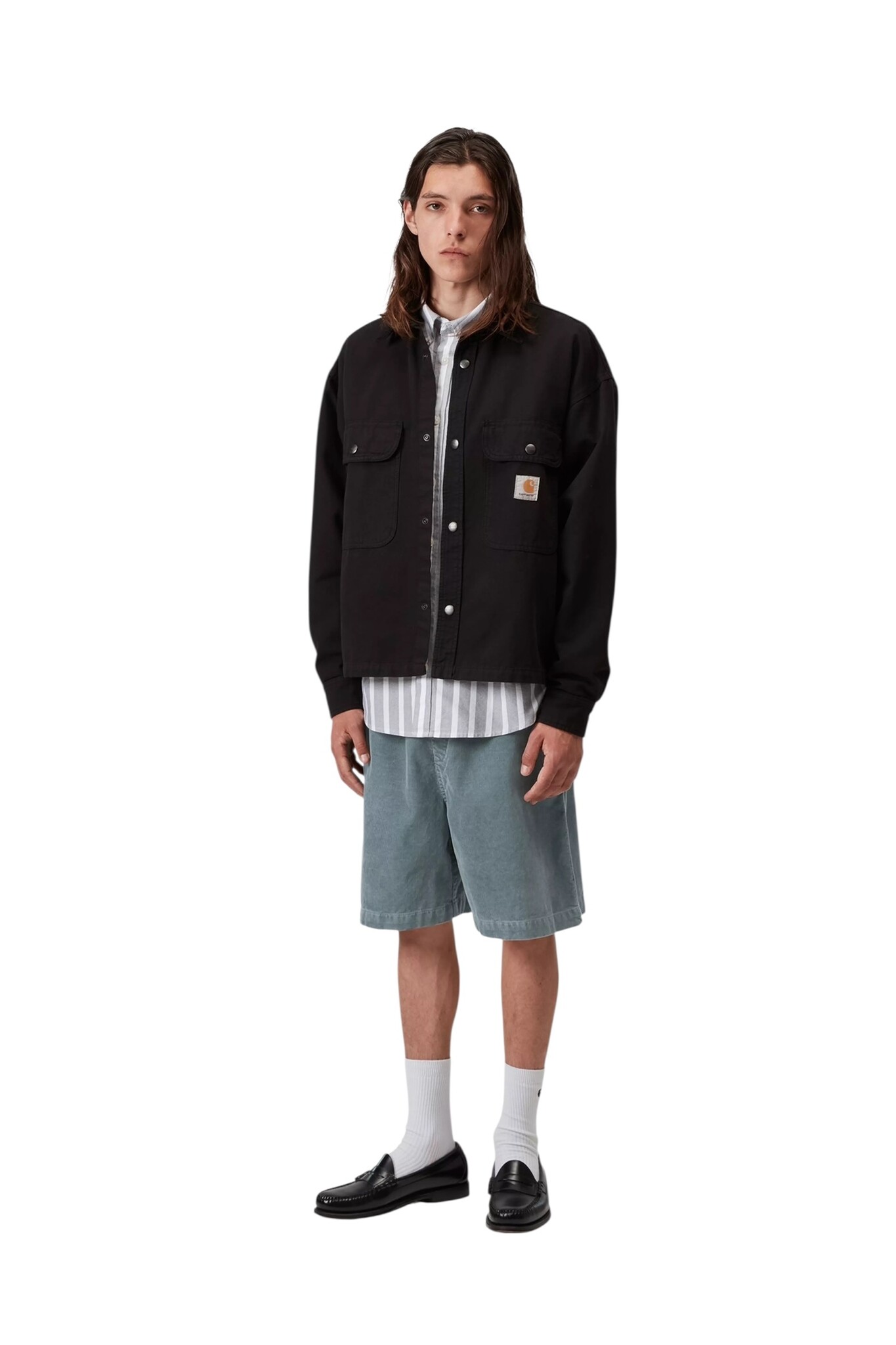 Carhartt WIP Reynold Short - Cozy Blue (Dusky Washed)