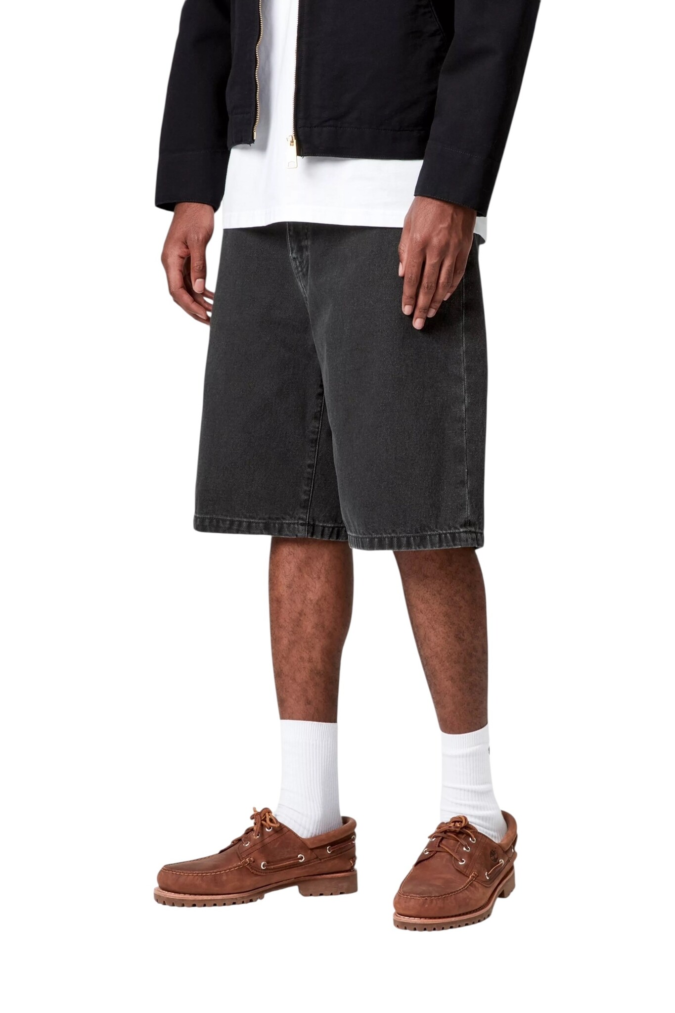 Carhartt WIP Landon Short - Black (Stone Washed)