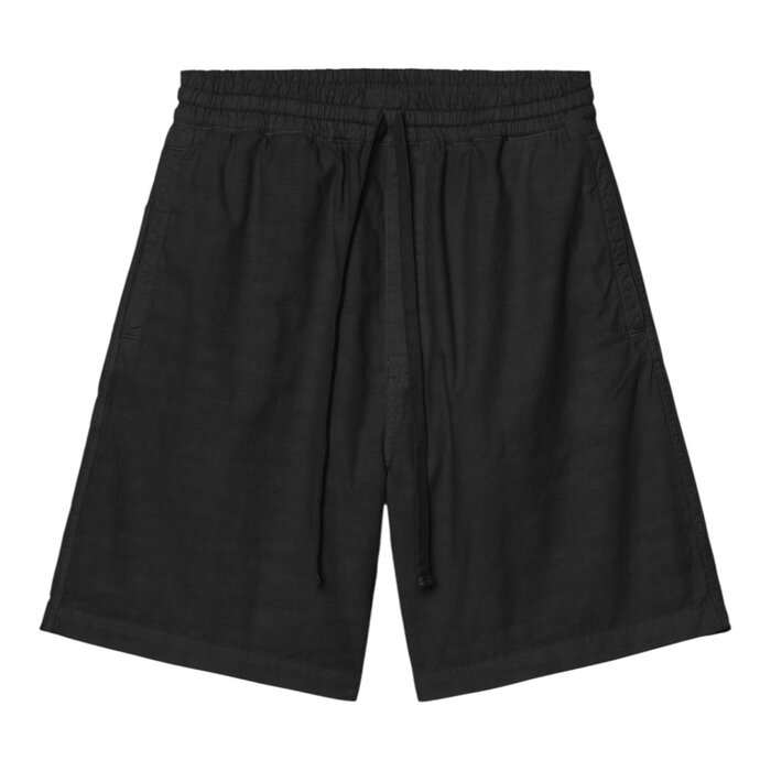 Carhartt WIP Rainer Short - Black (Garment Dyed)