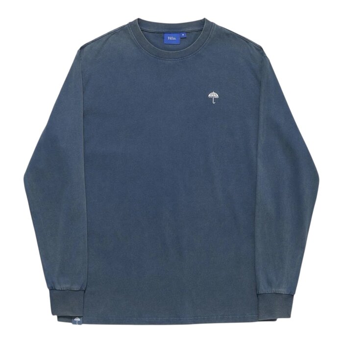 Hélas Classic L/S Tee - Washed Blue