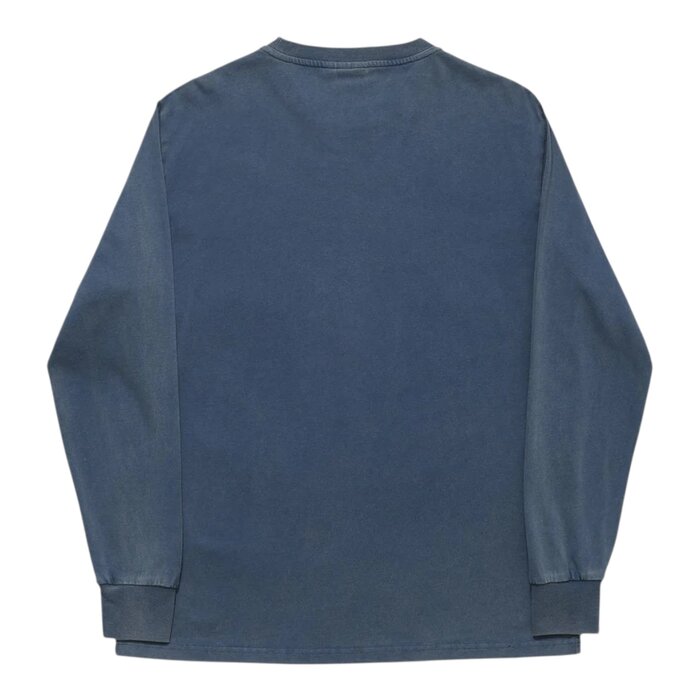 Hélas Classic L/S Tee - Washed Blue