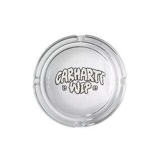 Carhartt WIP Cloud Script Ashtray - Glass Clear