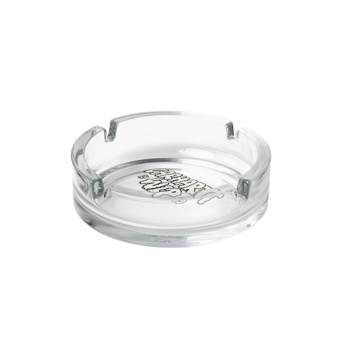 Carhartt WIP Cloud Script Ashtray - Glass Clear