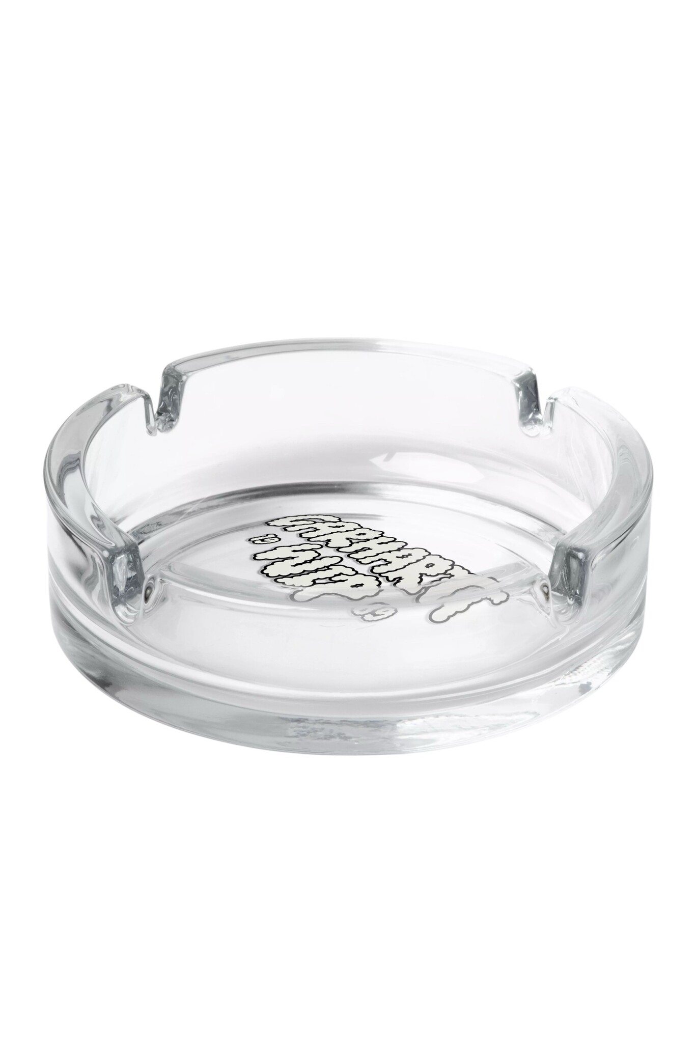 Carhartt WIP Cloud Script Ashtray - Glass Clear