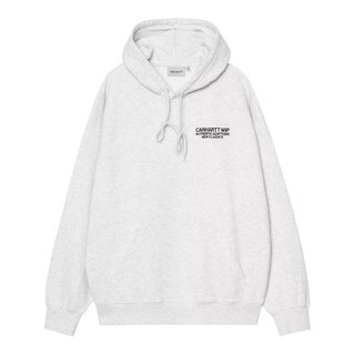 Carhartt WIP Hooded Sean Hamilton Sweat - Ash Heather