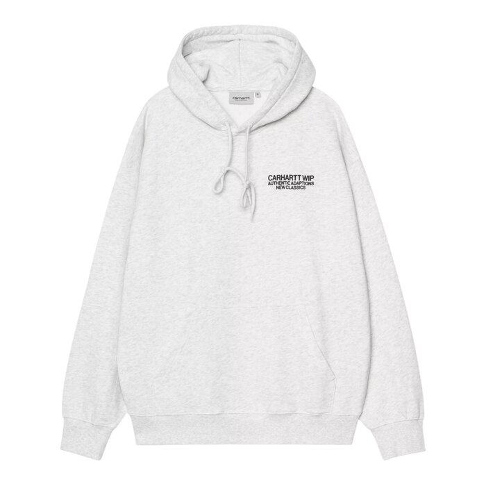 Carhartt WIP Hooded Sean Hamilton Sweat - Ash Heather