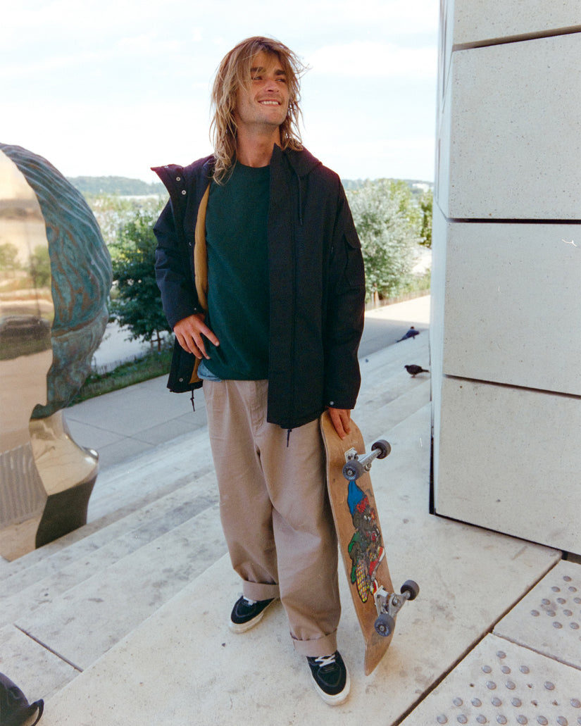 Volcom Baggos Pleat Pant - Khaki