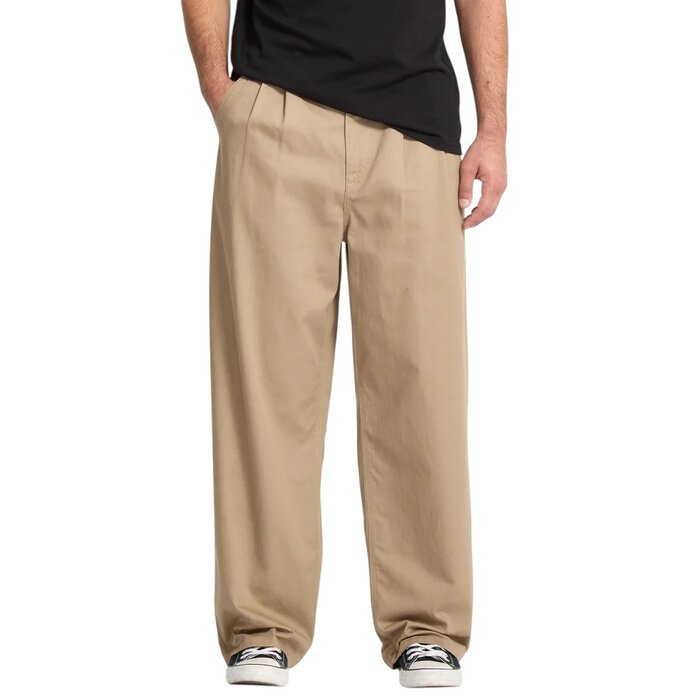 Volcom Baggos Pleat Pant - Khaki