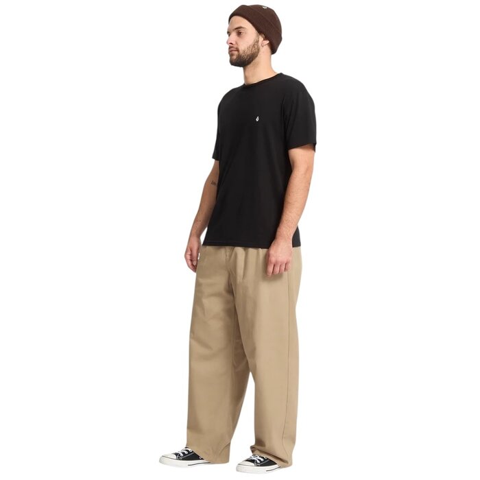 Volcom Baggos Pleat Pant - Khaki