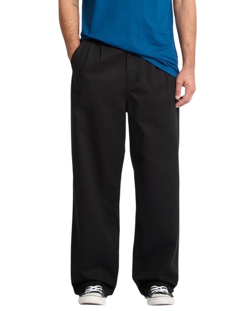 Volcom Baggos Pleat Pant - Black