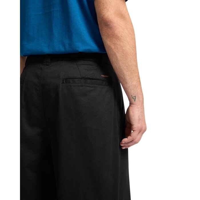 Volcom Baggos Pleat Pant - Black