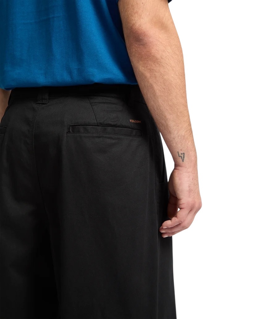 Volcom Baggos Pleat Pant - Black