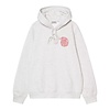 Hooded Spiral Sweat - Ash Heather