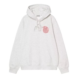 Carhartt WIP Hooded Spiral Sweat - Ash Heather