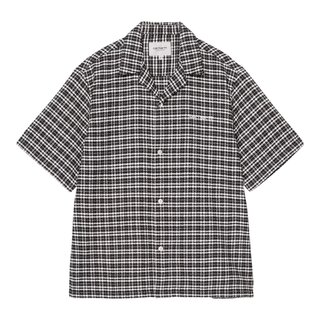 Carhartt WIP S/S Kander Shirt - Kander Check/Blue River