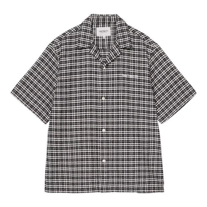 Carhartt WIP S/S Kander Shirt - Kander Check/Blue River