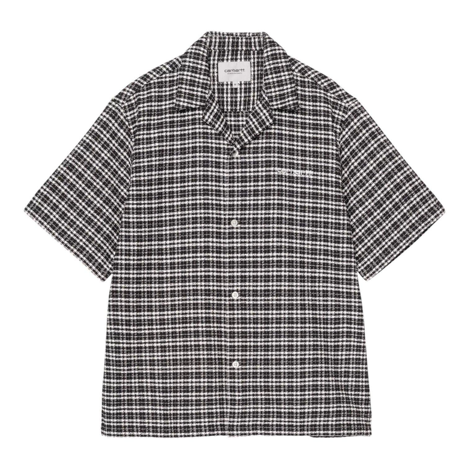 Carhartt WIP S/S Kander Shirt - Kander Check/Blue River