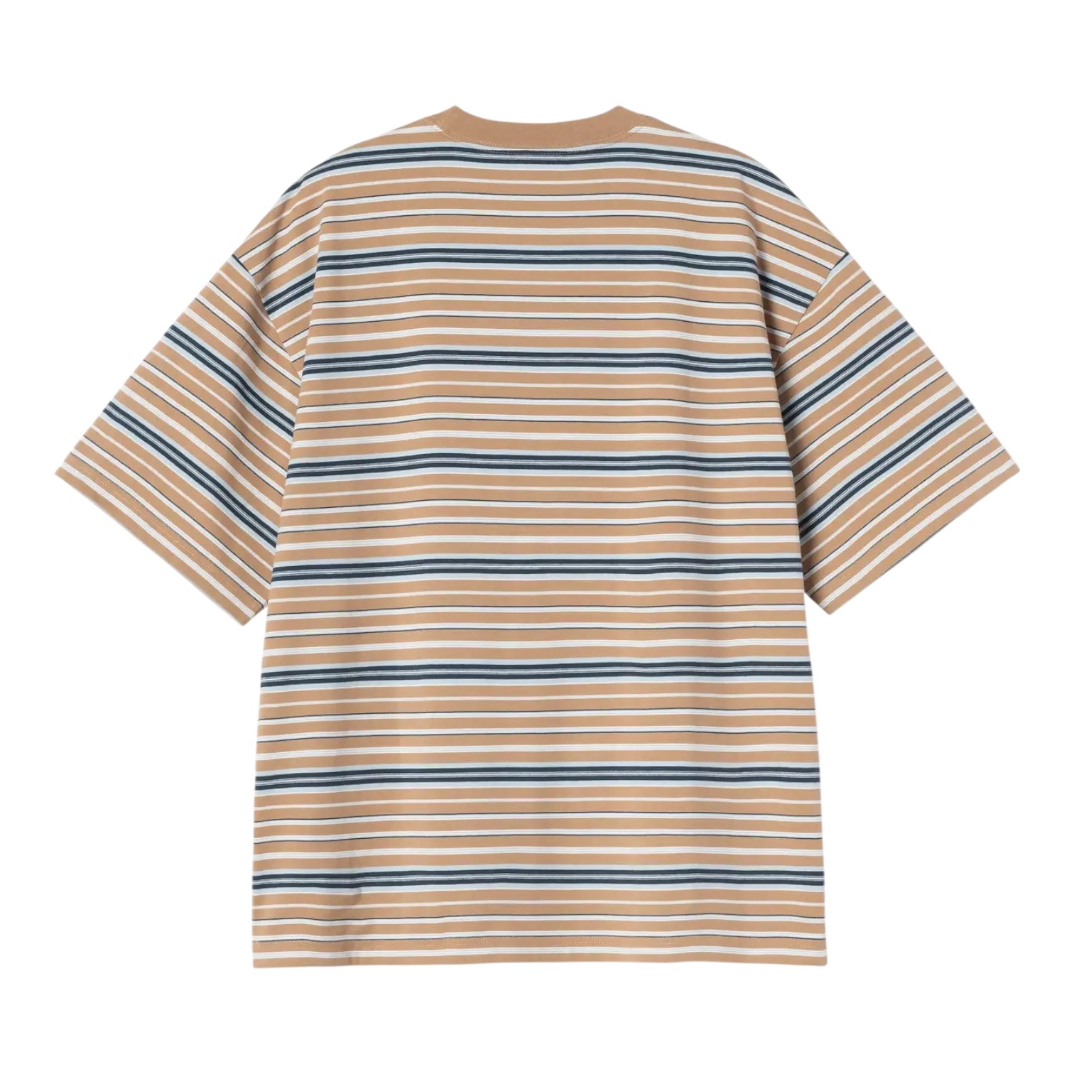 Carhartt WIP S/S Zane T-Shirt - Zane Stripe/Peanut
