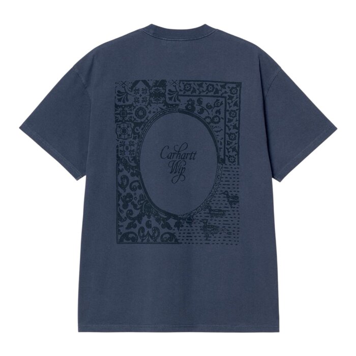 Carhartt WIP S/S Vestige T-Shirt - Blue Stone Washed