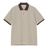 S/S Dion Polo - Dion Stripe/Wax