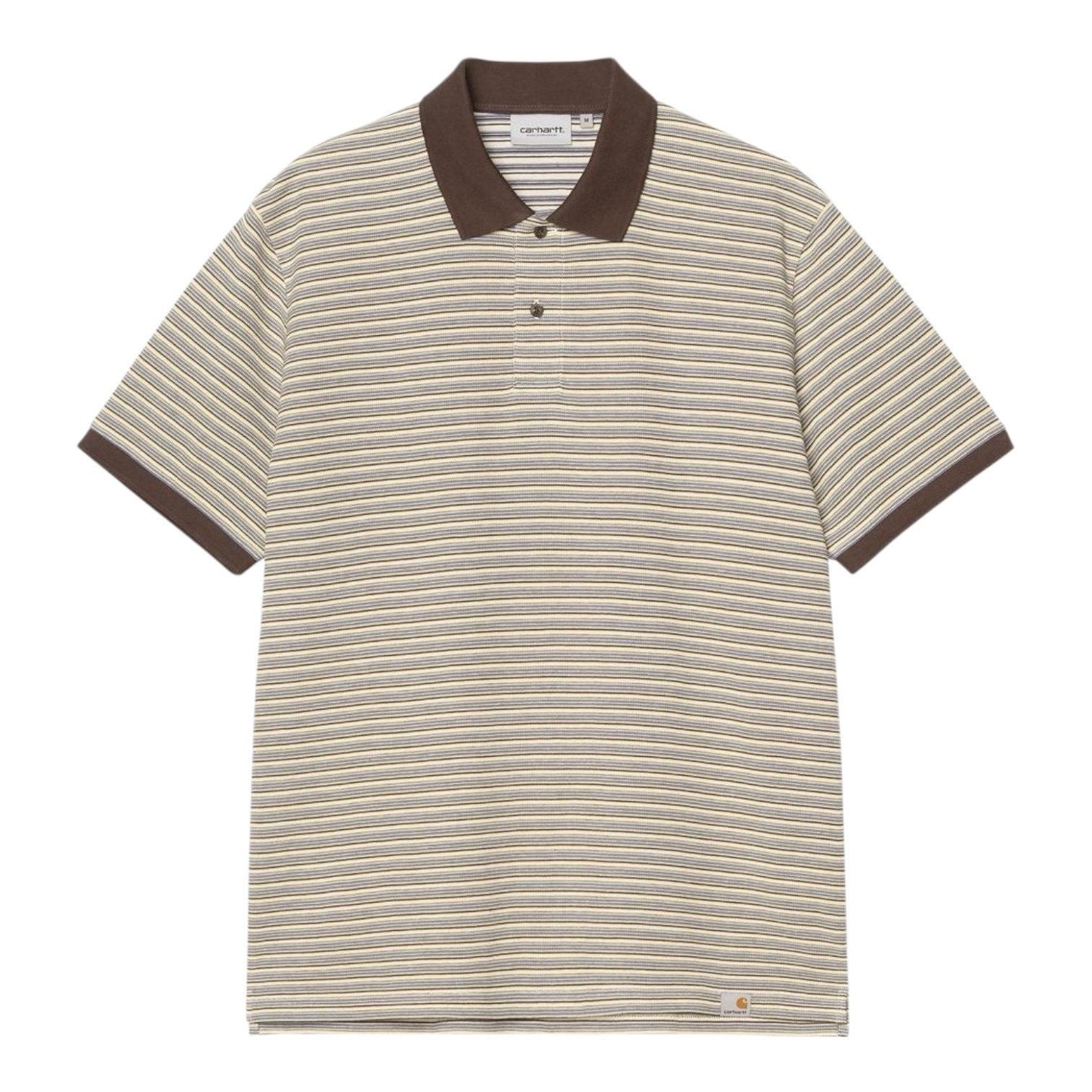 Carhartt WIP S/S Dion Polo - Dion Stripe/Wax