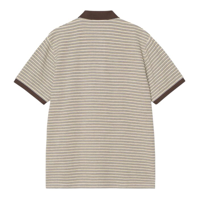 Carhartt WIP S/S Dion Polo - Dion Stripe/Wax