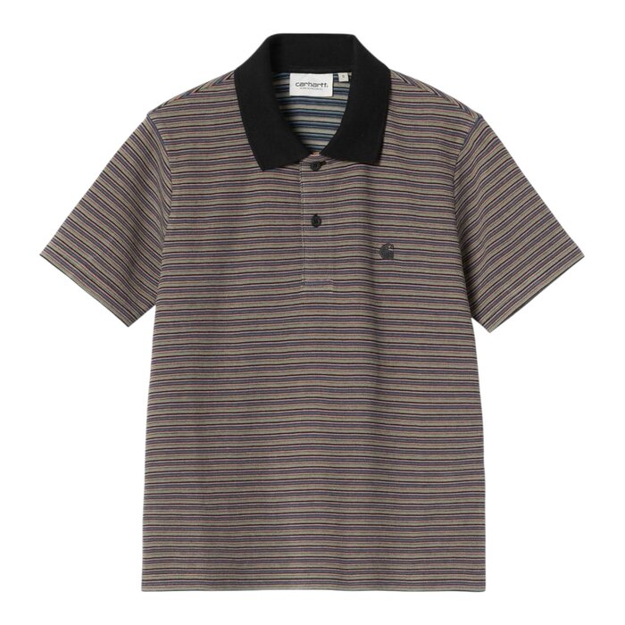 Carhartt WIP W' S/S Dion Polo - Dion Stripe/ Lily