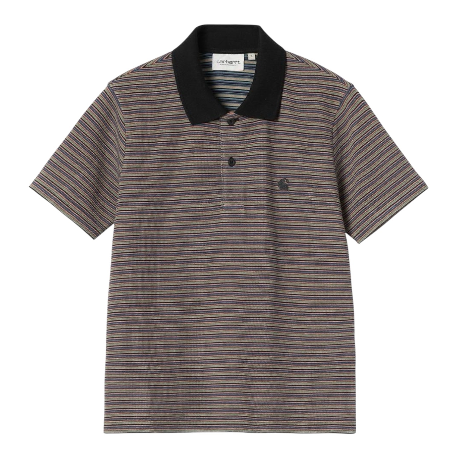 Carhartt WIP W' S/S Dion Polo - Dion Stripe/ Lily