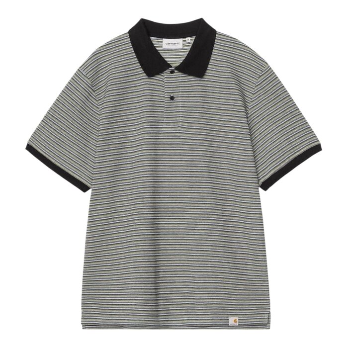 Carhartt WIP S/S Dion Polo - Dion Stripe/Icaria