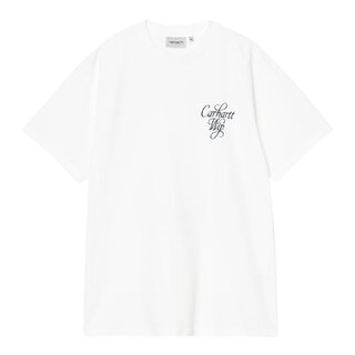 Carhartt WIP S/S Vestige T-Shirt - White Stone Washed