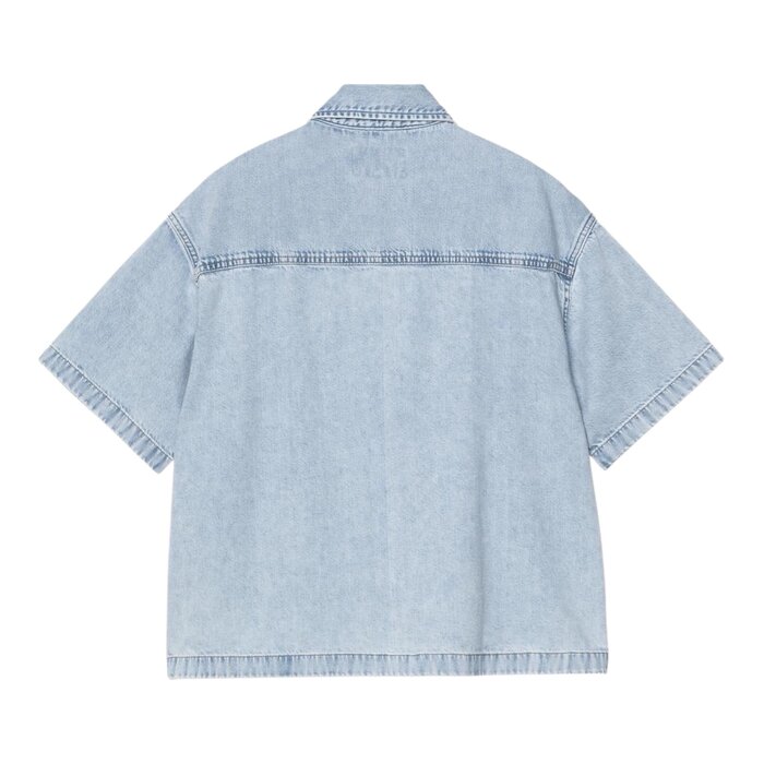 Carhartt WIP W' S/S Lovilia Shirt - Blue Stone Bleached