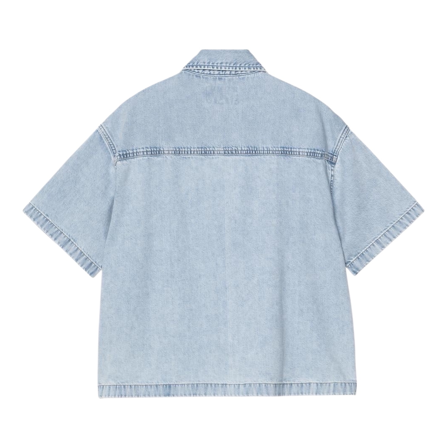 Carhartt WIP W' S/S Lovilia Shirt - Blue Stone Bleached
