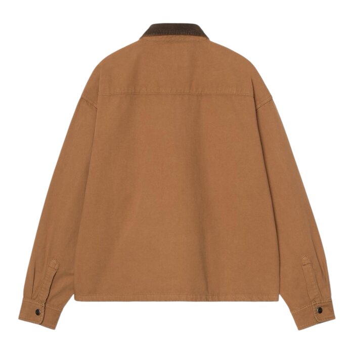 Carhartt WIP Prescott Shirt Jacket - Hamilton Brown/ Tobacco (Garment Dyed)