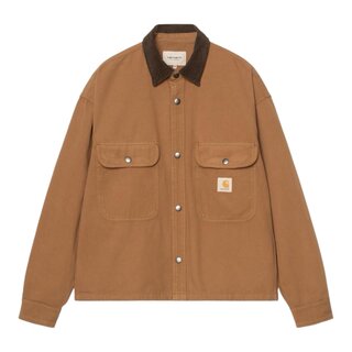 Carhartt WIP Prescott Shirt Jacket - Hamilton Brown/ Tobacco (Garment Dyed)