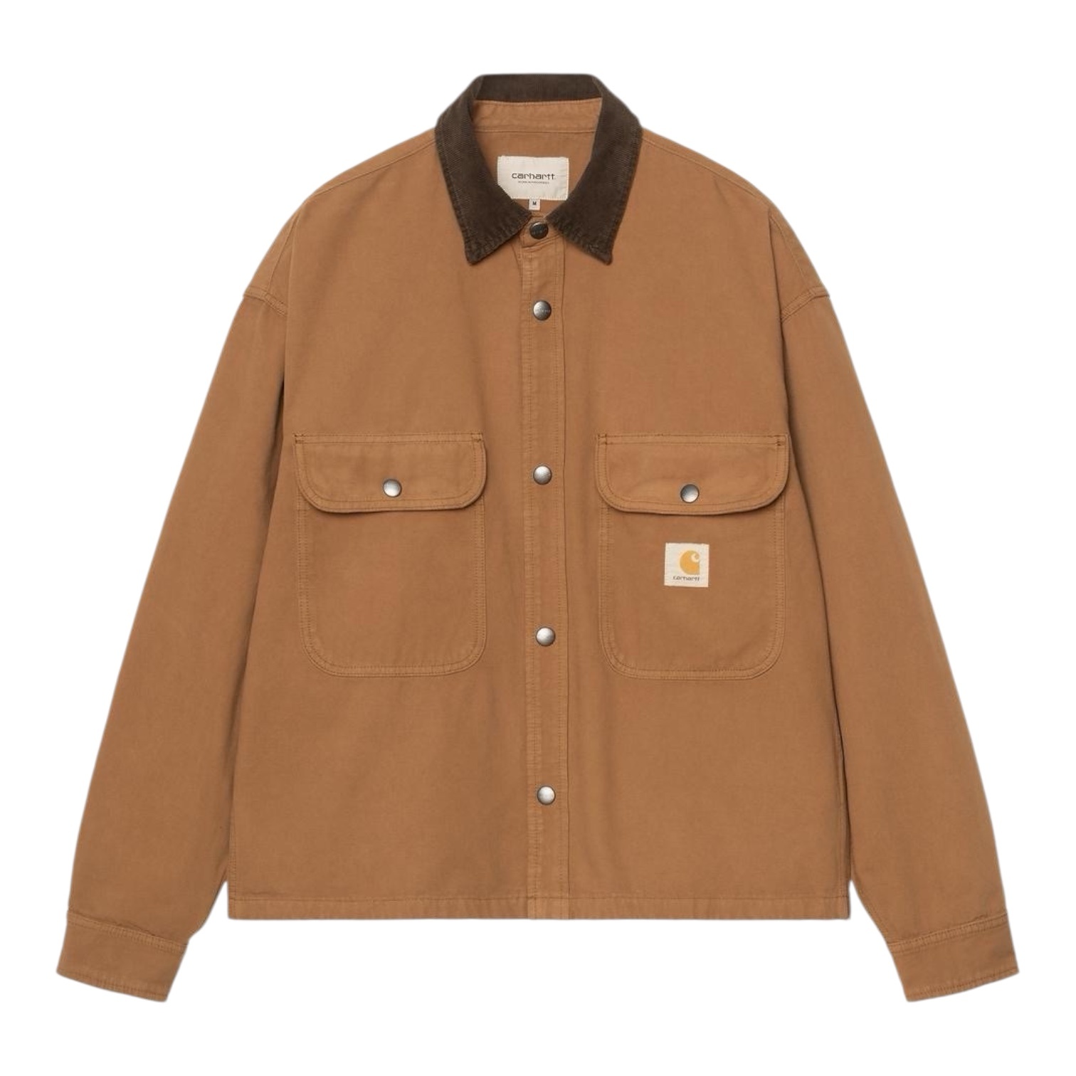 Carhartt WIP Prescott Shirt Jacket - Hamilton Brown/ Tobacco (Garment Dyed)