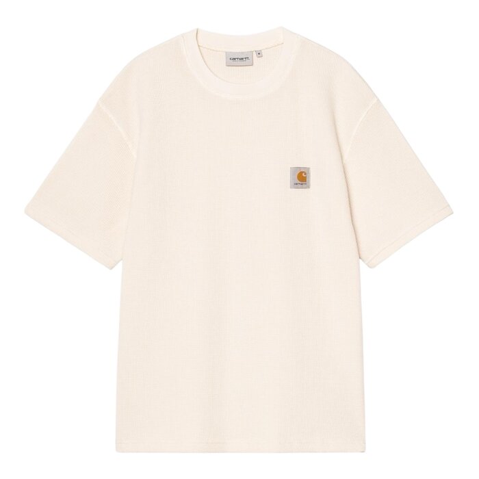 Carhartt WIP S/S Nelson Waffle T-Shirt - Natural (Garment Dyed)