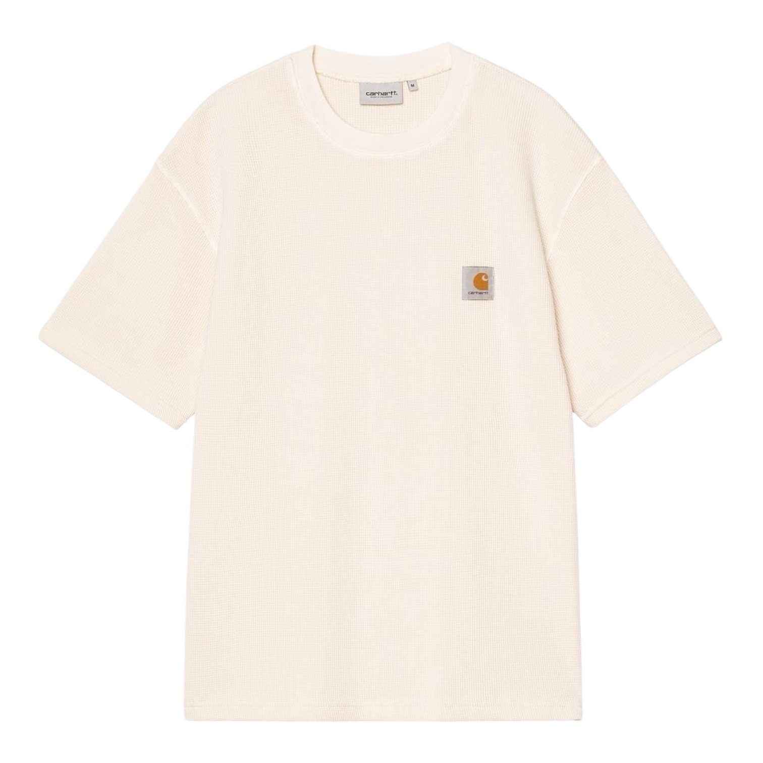 Carhartt WIP S/S Nelson Waffle T-Shirt - Natural (Garment Dyed)