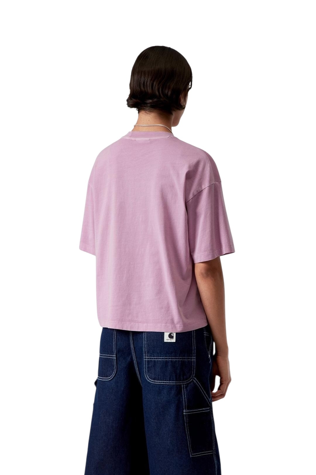 Carhartt WIP W' Nelson T-Shirt - Gentle Purple (Garment Dyed)