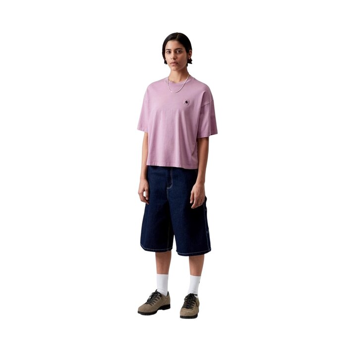 Carhartt WIP W' Nelson T-Shirt - Gentle Purple (Garment Dyed)