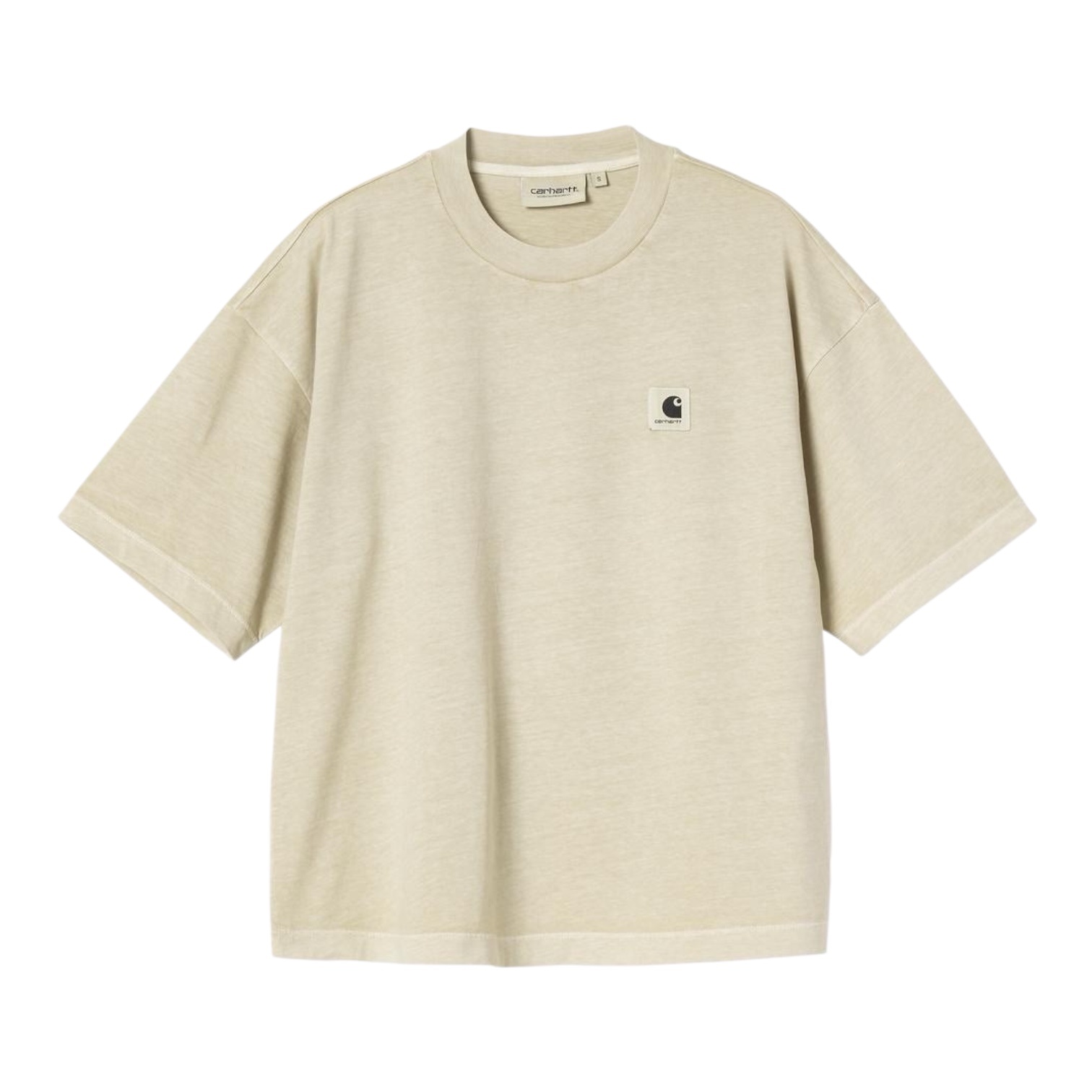 Carhartt WIP W' Nelson T-Shirt - Stone (Garment Dyed)