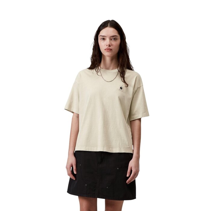 Carhartt WIP W' Nelson T-Shirt - Stone (Garment Dyed)