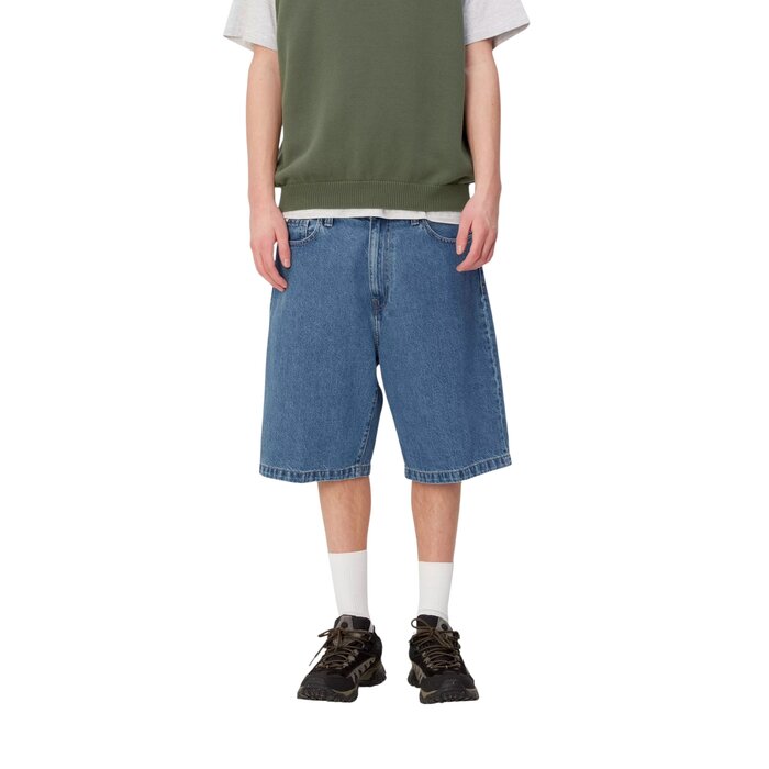 Carhartt WIP Landon Short - Blue (Heavy Stone Wash)