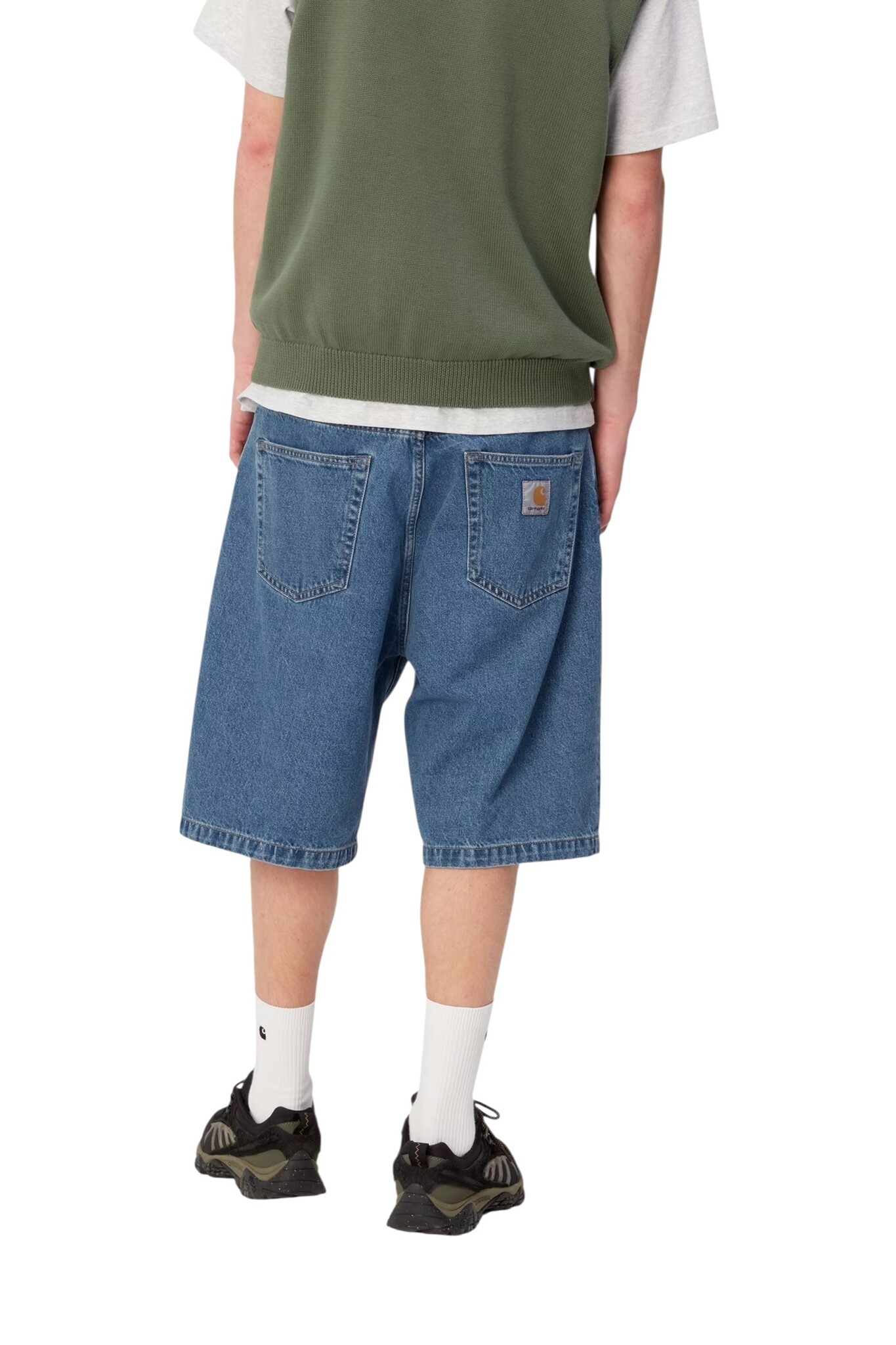 Carhartt WIP Landon Short - Blue (Heavy Stone Wash)