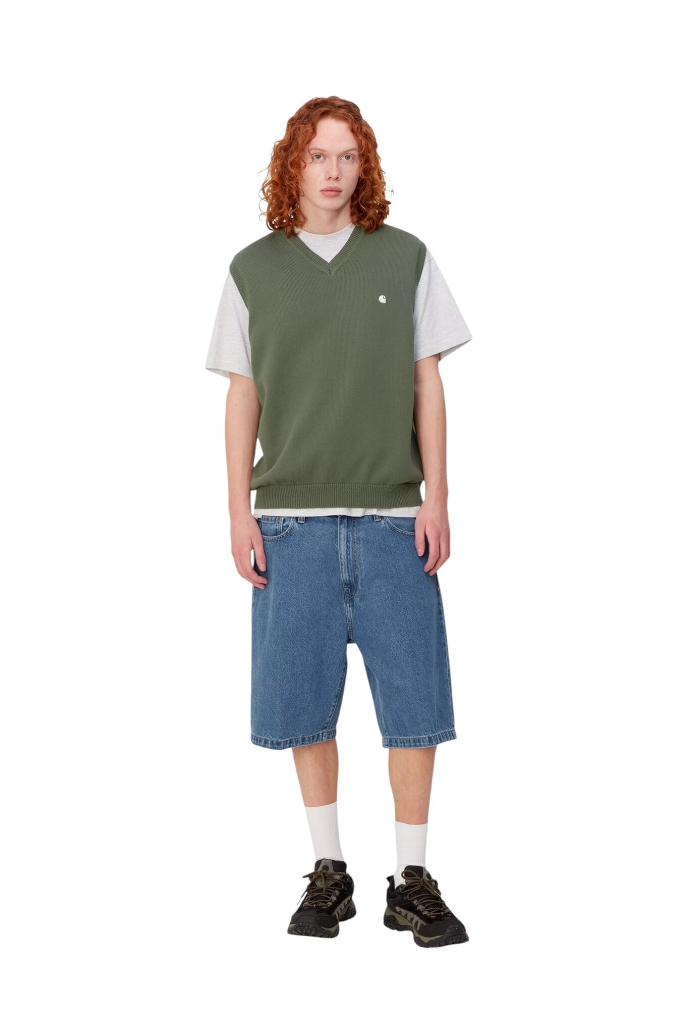 Carhartt WIP Landon Short - Blue (Heavy Stone Wash)