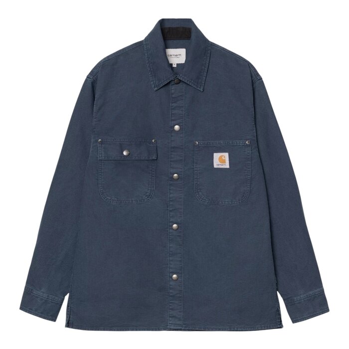 Carhartt WIP Parrish Shirt Jacket - Blue (Stone Washed)