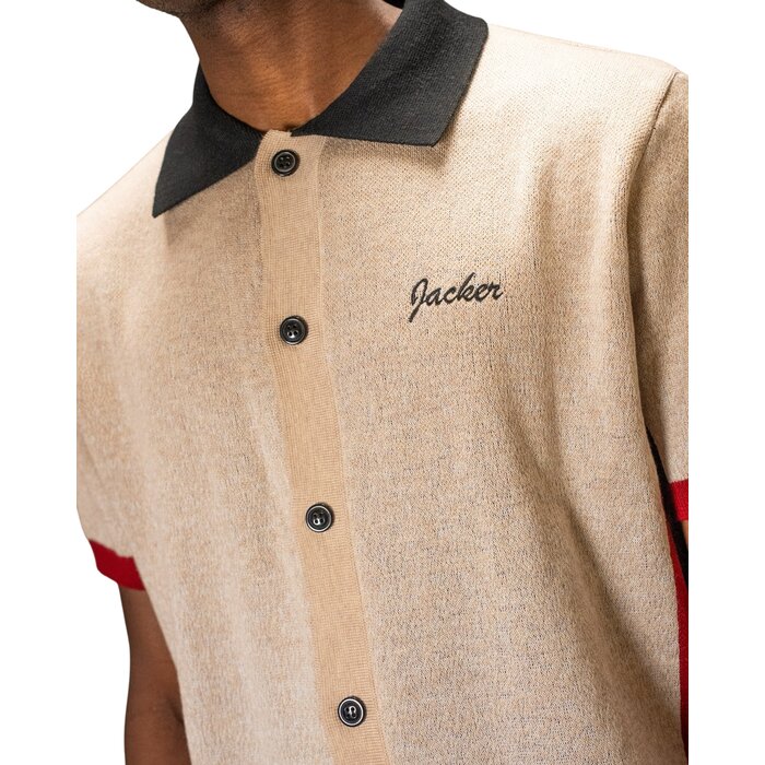Jacker PBA Polo Knit - Beige