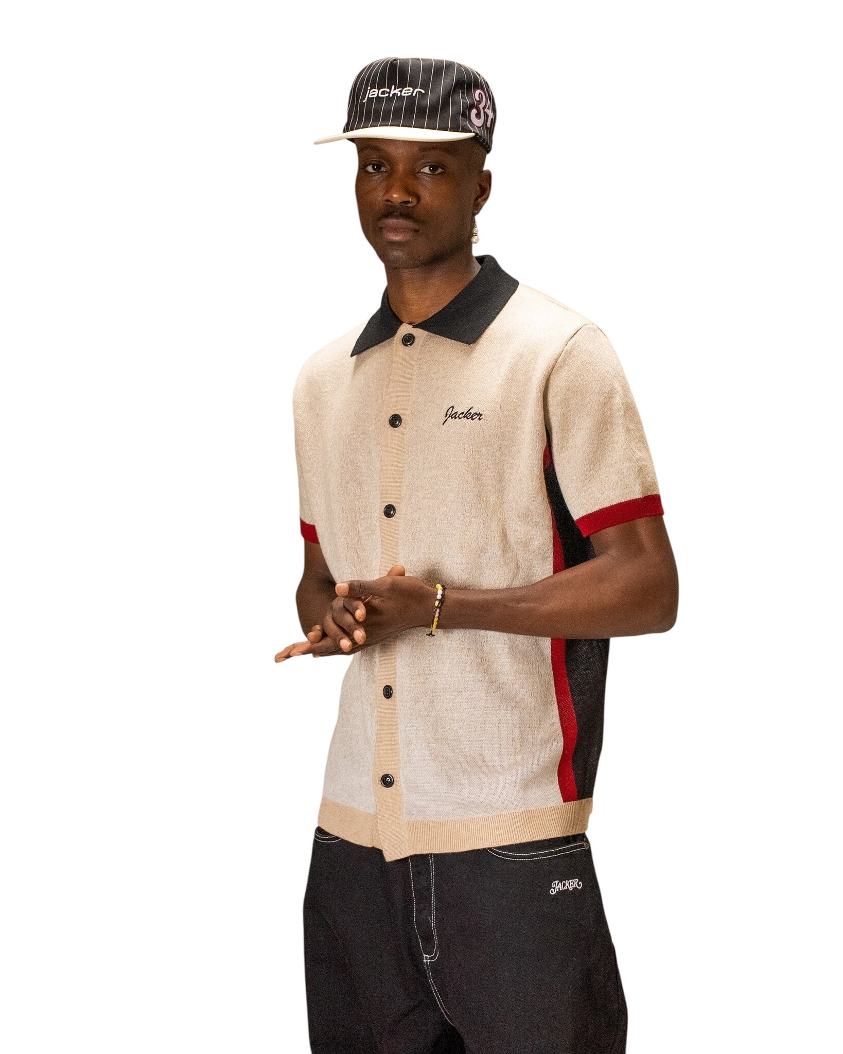 Jacker PBA Polo Knit - Beige