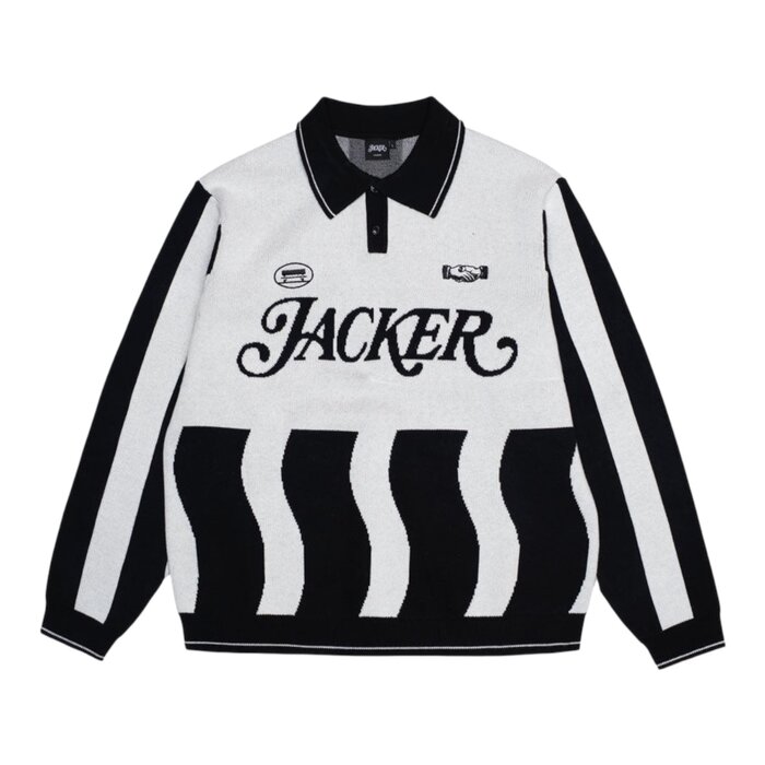 Jacker Deal Polo Knit - Beige