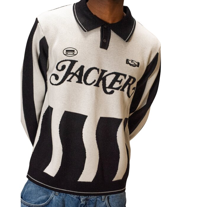 Jacker Deal Polo Knit - Beige