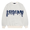 Mirror Maze Knit Crewneck - Beige